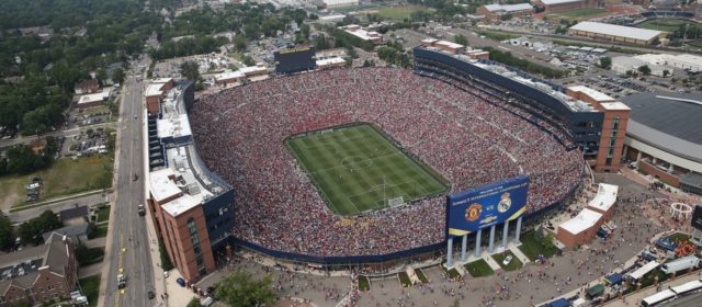 Man United/Real Madrid Match at Michigan Stadium Sets 109k+ Attendance Record